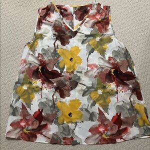 NWT - Floral Print Sleeveless Top